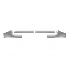 Накладки на внутренние пороги из нержавейки Carmos (4 шт) для Peugeot 408 2022- гг