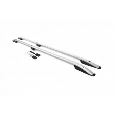 Рейлинги Skyport (2 шт, серый мат) Длинная база для Ford Custom 2013-2022 гг