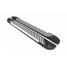 Боковые Подножки Line (2 шт., Алюминий) для Land Rover Discovery III 2004-2009 гг