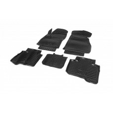 Гумові килимки з бортом (Autogumm) для Fiat Fiorino/Qubo 2008-2024 рр