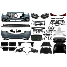 Комплект рестайлинга в W223 AMG S63 (с дверными ручками и вставками) для Mercedes S-сlass W221 2005-2013 гг