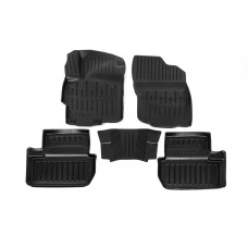 Килимки Stingray 3D (5 шт, поліуретан) для Mitsubishi Lancer X 2008- рр