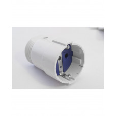 Гнездо RIGHT HAUSEN STANDARD штепсельное с/з белое HN-022051