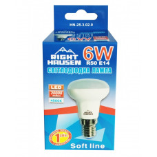 Лампа RIGHT HAUSEN LED Soft line R50 6W E14 4000K HN-253020