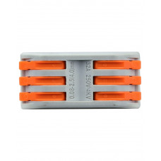 Клема сполучна універсальна РСТ-2-3 (помаранчева) АСКО