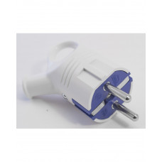 Вилка RIGHT HAUSEN STANDARD угловая с/з с кольцом белая HN-021111