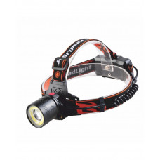 Фонарик RIGHT HAUSEN DIGGER на лоб 6W+2W Li-ion 18650 1200 mAh HN-313032