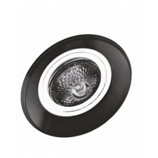 Светильник встраиваемый MR16 RIGHT HAUSEN Mirror круг черный HN-276052