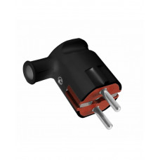 Вилка RIGHT HAUSEN STANDARD угловая с/з черная HN-021102 NEW