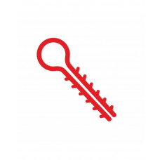 Крепление Дюбель-Елочка круглое (d12)