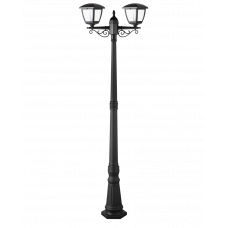 Светильник парковый RIGHT HAUSEN Gallant (пластик) 4 грани 60Wх2 E27 СТОЛБ HN-195062