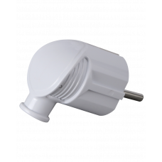 Вилка RIGHT HAUSEN SOFT LINE угловая с/з белая HN-021041 NEW