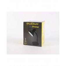 АКЦИЯ Настольная лампа PRIME E27 ЧЕРНАЯ LEDium