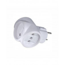 Тройник Токер белый