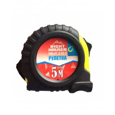 Рулетка механическая 7,5 м 25 мм с резиновым защитным кожухом и магнитным наконечником HN-412030 NEW