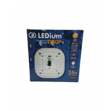 Светодиодная матрица DROP 24W 1920 Lm 5000K AC185-265V 50Hz d160х28 mm