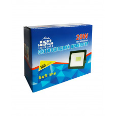 Прожектор RIGHT HAUSEN SOFT LED 20W 6500K IP65 черный HN-191022