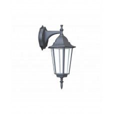 Светильник парковый RIGHT HAUSEN (металл/стекло/черный) 60W E27 (вниз)