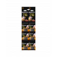 Батарейка DURACELL LR06 MN1500 1x2 шт. отрывная (плакат 2х10 штук)