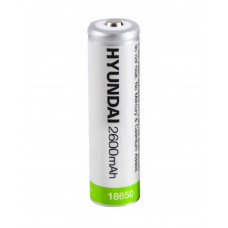 Аккумулятор rechar HYUNDAI 18650 Li-ion 2600 mAh (Sharp Top)