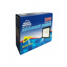 Прожектор RIGHT HAUSEN SOFT LED 30W 6500K IP65 черный HN-191032