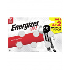 Батарейка ENERGIZER Lithium CR2032 6 штук