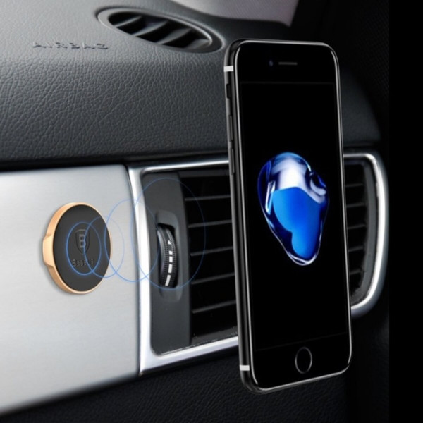 Автотримач для телефона Baseus Small Ears Series Magnetic Bracket（Flat type）Cluster Black