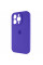Чохол для смартфона Silicone Full Case AA Camera Protect for Apple iPhone 13 Pro 22,Dark Purple
