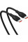 Кабель Baseus Pudding Series Fast Charging Cable Type-C to Type-C 100W 1.2m Cluster Black
