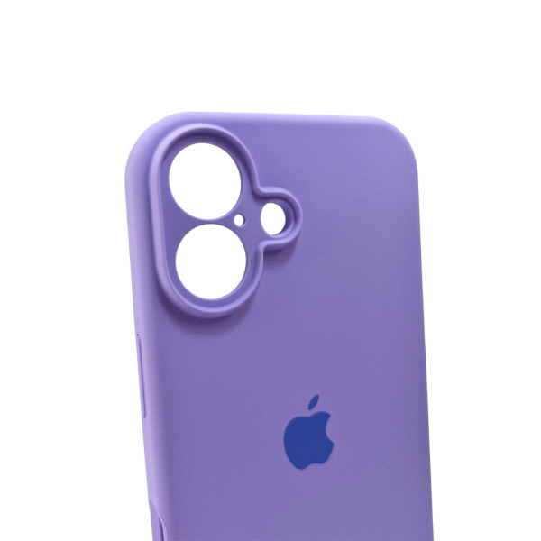 Чохол для смартфона Silicone Full Case AA Camera Protect for Apple iPhone 16 26,Elegant Purple