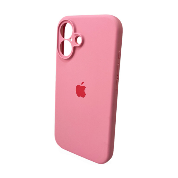 Чохол для смартфона Silicone Full Case AA Camera Protect for Apple iPhone 16 6,Light Pink