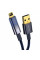 Кабель Baseus Explorer Series Auto Power-Off Fast Charging Data Cable USB to IP 2.4A 1m Blue