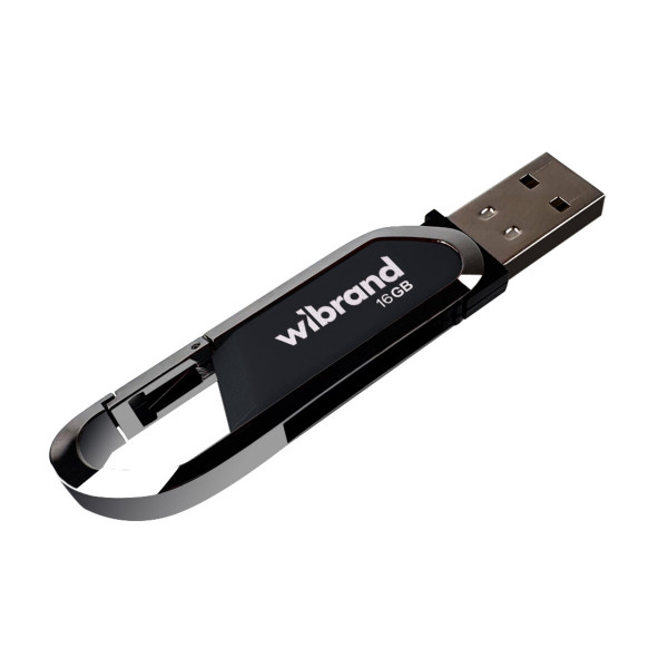 Флеш-накопичувач Wibrand USB 2.0 Aligator 16Gb Grey