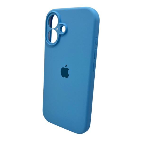 Чохол для смартфона Silicone Full Case AA Camera Protect for Apple iPhone 16 49,Cornflower