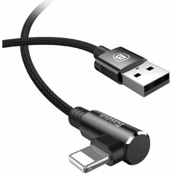 Кабель Baseus MVP Elbow Type Cable USB For IP 2A 1m Black