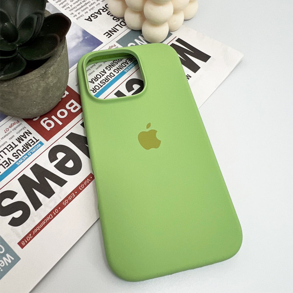 Чохол для смартфона Silicone Full Case AA Open Cam for Apple iPhone 16 Pro 1,Mint