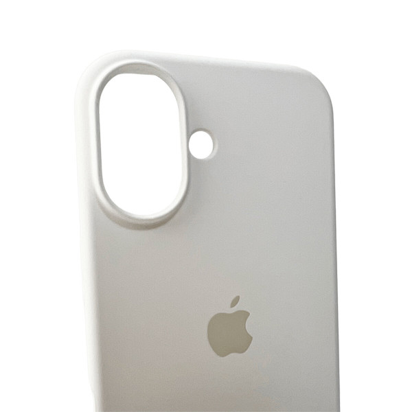 Чохол для смартфона Silicone Full Case AA Open Cam for Apple iPhone 16 8,White