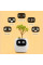 Інтерактивний розумний горщик для рослин Ivy Smart Planter Tuya AI, White