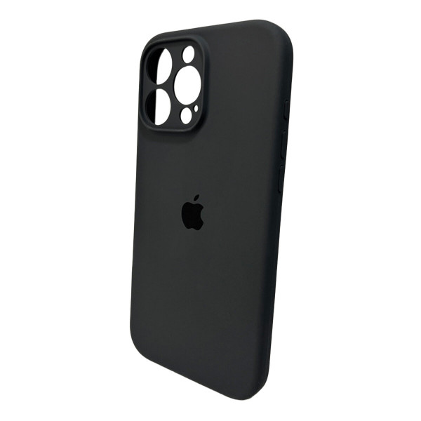 Чохол для смартфона Silicone Full Case AA Camera Protect for Apple iPhone 16 Pro Max 12,Dark Grey