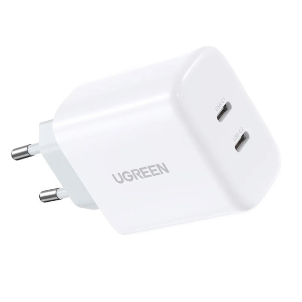 Мережевий зарядний пристрій UGREEN CD243 USB-C Fast Charger 40W EU(UGR-10343)