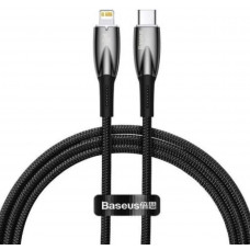 Кабель Baseus Glimmer Series Fast Charging Data Cable Type-C to iP 20W 2m Black