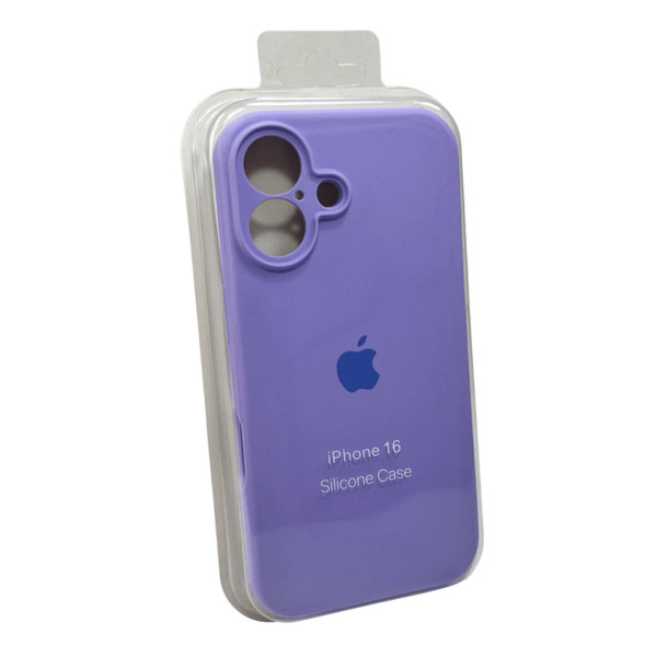 Чохол для смартфона Silicone Full Case AA Camera Protect for Apple iPhone 16 26,Elegant Purple