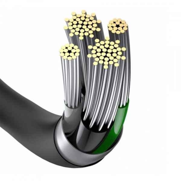 Кабель Baseus Superior Series USB to iP 2.4A 1m Black