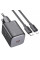 Мережевий зарядний пристрій з кабелем HOCO N40 Mighty single port PD20W charger set(C to iP) Black