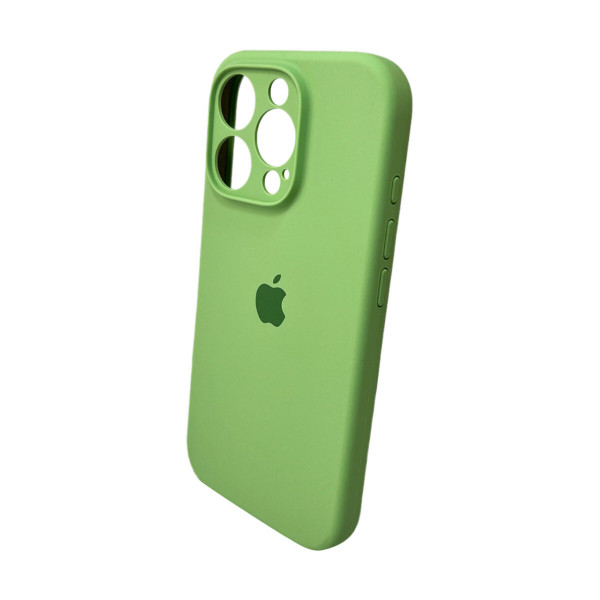 Чохол для смартфона Silicone Full Case AA Camera Protect for Apple iPhone 16 1,Mint