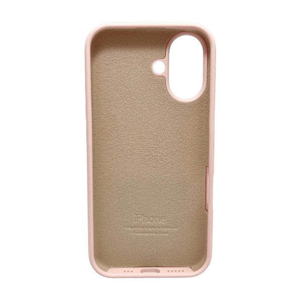 Чохол для смартфона Silicone Full Case AA Open Cam for Apple iPhone 16 57,Dusty Pink