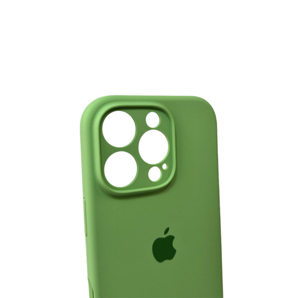 Чохол для смартфона Silicone Full Case AA Camera Protect for Apple iPhone 16 1,Mint