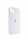 Чохол для смартфона Silicone Full Case AA Camera Protect for Apple iPhone 15 8,White