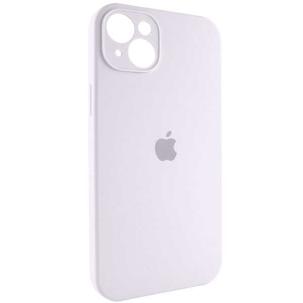 Чохол для смартфона Silicone Full Case AA Camera Protect for Apple iPhone 15 8,White