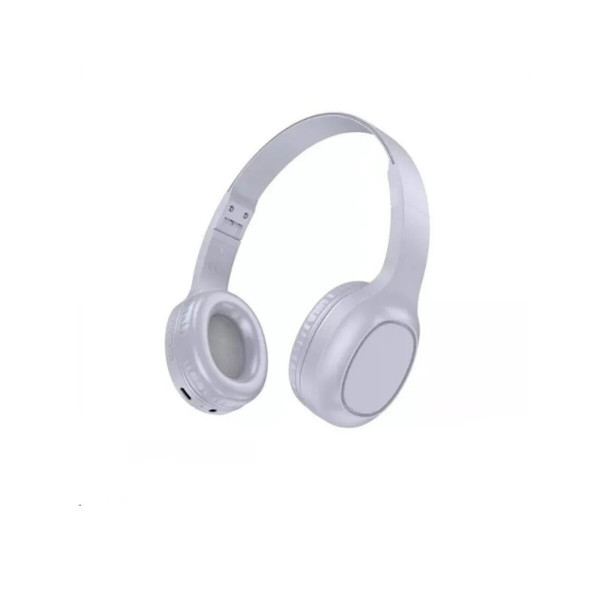 Бездротові навушники HOCO W46 Charm BT headset Light Blue Gray